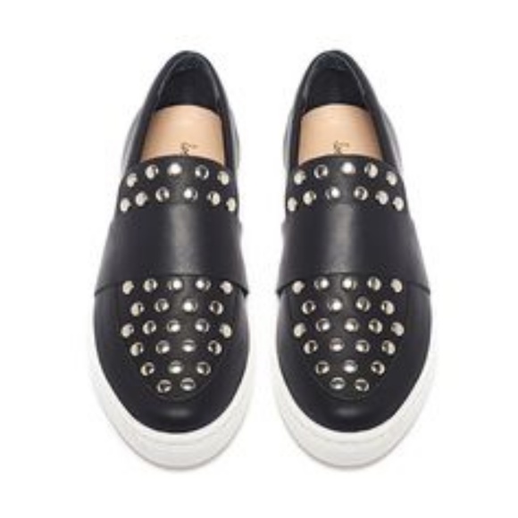 Loeffler Randall Shoes - Loeffler Randall Irini Studded Slip On Sneakers